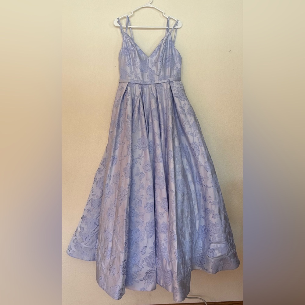 Sherri Hill Lilac Floral Formal Girls' Dress